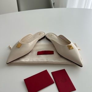 New Valentino Mules Size 6